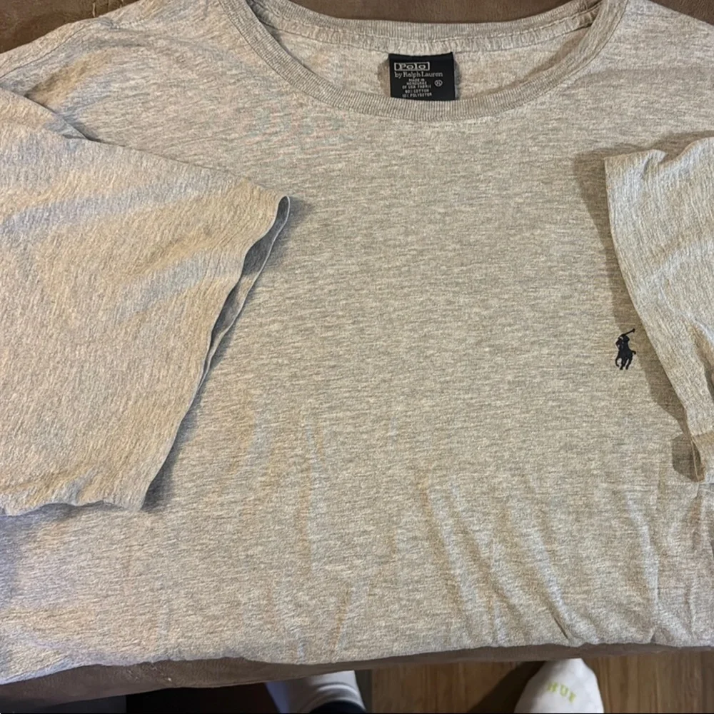 Polo by Ralph Lauren Gray Short Sleeve Tee - Picture 4 of 6
